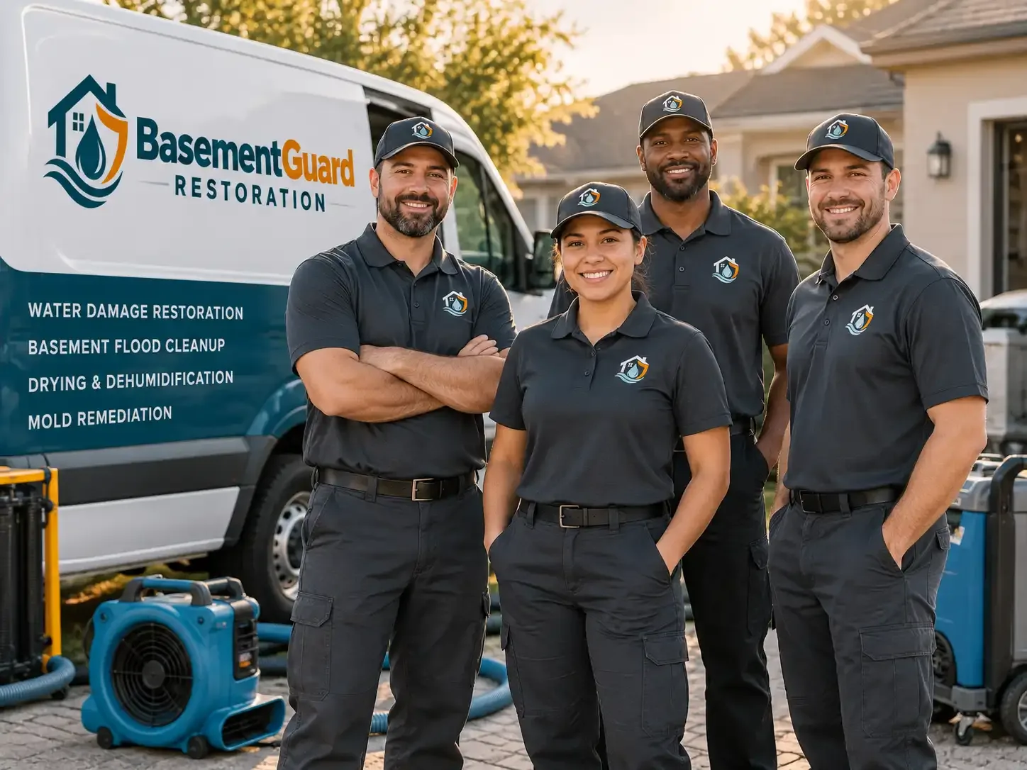 Basement Water Damage Restoration company in Spalding, MI
